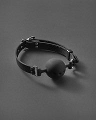Image showing BDSM ball gag with openings.