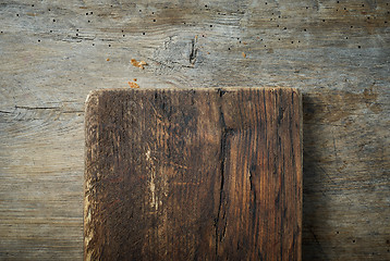 Image showing old wooden cutting board