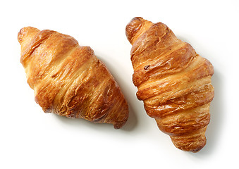 Image showing freshly baked croissants