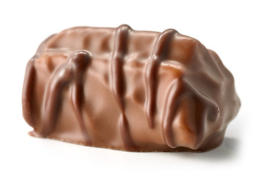 Image showing chocolate praline on white background