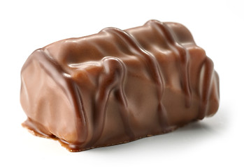 Image showing chocolate praline on white background