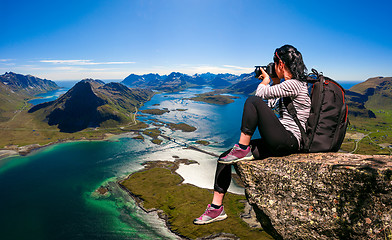Image showing Nature photographer Norway