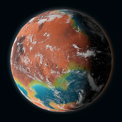 Image showing Mars Terraforming