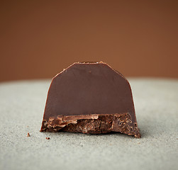 Image showing homemade chocolate praline