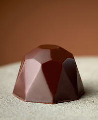 Image showing homemade chocolate praline