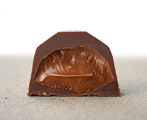 Image showing homemade chocolate praline