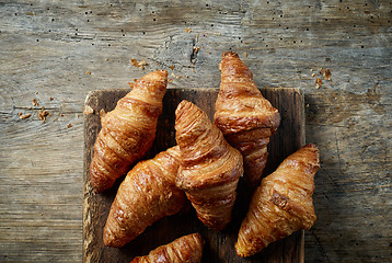 Image showing freshly baked croissants