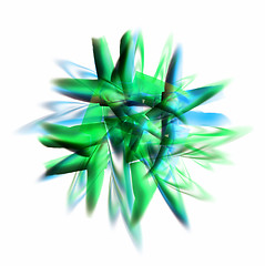 Image showing blue green muddle