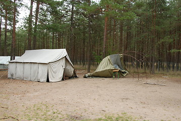 Image showing Boy Scout Camp