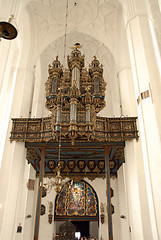 Image showing cathedral musical organs