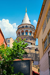 Image showing View of Galata Tower