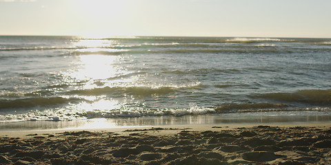 Image showing Empty beach