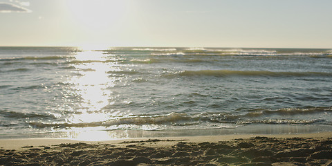 Image showing Empty beach