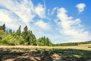 Image showing Summer landscape of a countryside valley in Germany