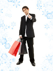 Image showing shopping man