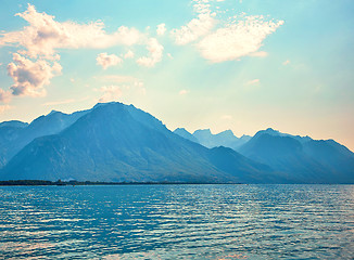 Image showing Geneva lake, Switzerland