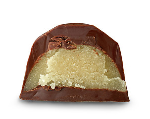 Image showing homemade chocolate praline