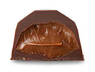 Image showing homemade chocolate praline