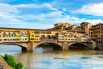 Image showing Bridge Vecchio in Florence