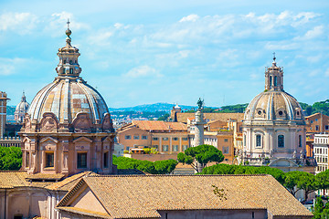 Image showing Domes in Rome