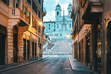 Image showing Street and ladder