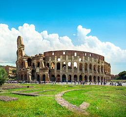 Image showing Ruins of great colosseum