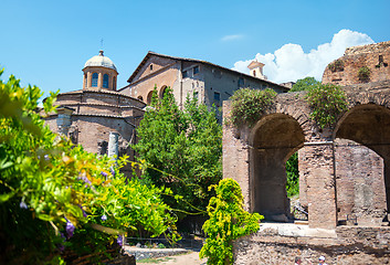 Image showing Buildings in Roman Forum