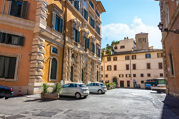 Image showing Beautiful street in Rome