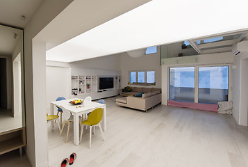 Image showing interior of a two level apartment