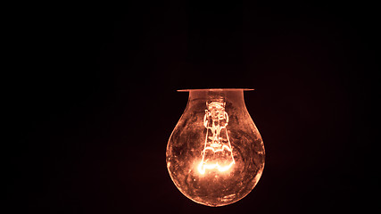 Image showing Electric lighting bulb