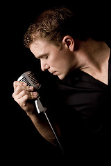 Image showing singer