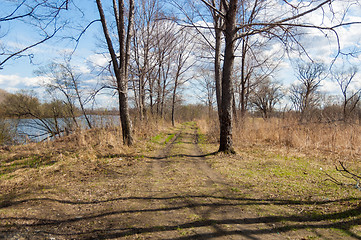 Image showing Dirt road 