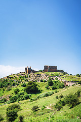 Image showing Castle ruin in a green landscape