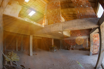 Image showing interior of construction site