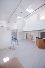 Image showing ladder in Interior of apartment