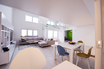 Image showing interior of a two level apartment