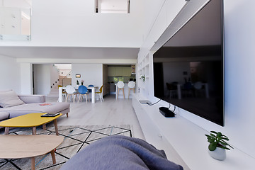 Image showing interior of a two level apartment