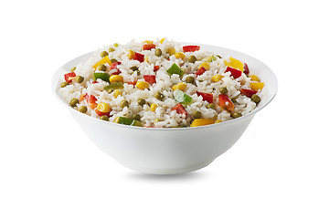 Image showing Salad rice