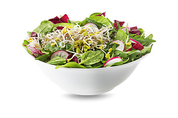 Image showing Green salad 