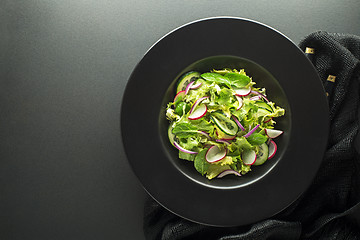 Image showing Green salad