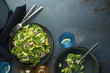 Image showing Salad green