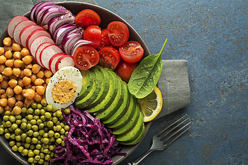 Image showing Salad bowl