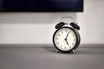 Image showing Alarm Clock on a Shelf