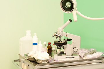 Image showing Medicine equipment in hospital