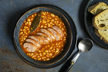 Image showing Stew Baked beans