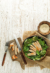 Image showing Chicken salad