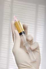 Image showing Coronavirus injection vaccine