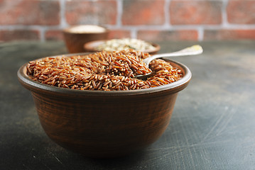 Image showing brown rice