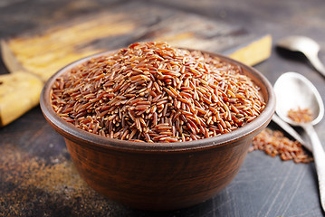 Image showing brown rice