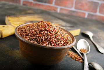 Image showing brown rice